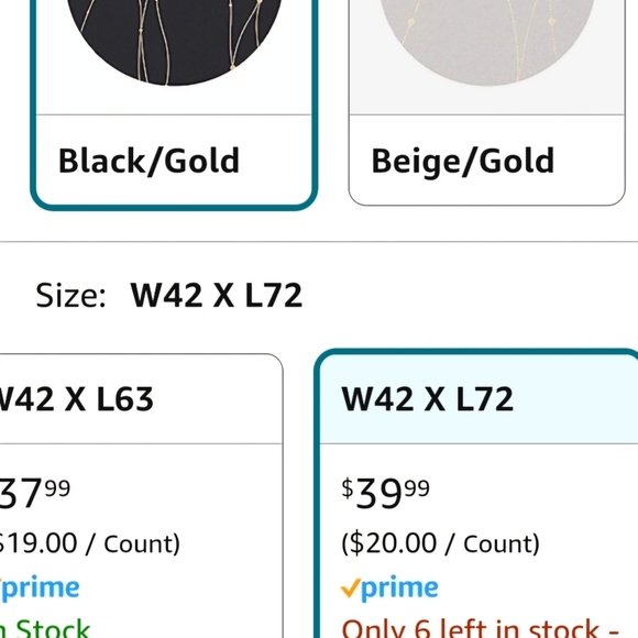 𝔹𝕝𝕒𝕔𝕜 𝕨𝕚𝕥𝕙 𝔾𝕠𝕝𝕕 𝔻𝕖𝕤𝕚𝕘𝕟 ℂ𝕦𝕣𝕥𝕒𝕚𝕟𝕤 - Picture 8 of 8